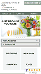 Mobile Screenshot of mallerysflowers.com